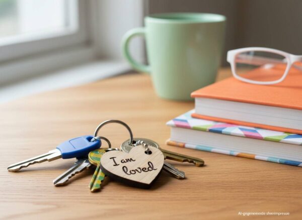 11 I am loved - Set van 3 sleutelhangers
