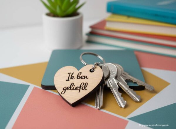 Ik ben geliefd - Set van 3 sleutelhangers