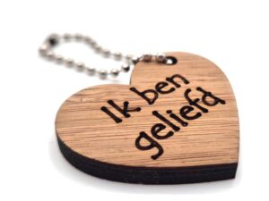 sleutelhanger, ik ben geliefd, bemoedigingscadeau, uitdelen, aardigheidje, christelijk, hippe cadeaus