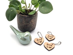 Sleutelhangers Je mag er zijn - 3 stuks