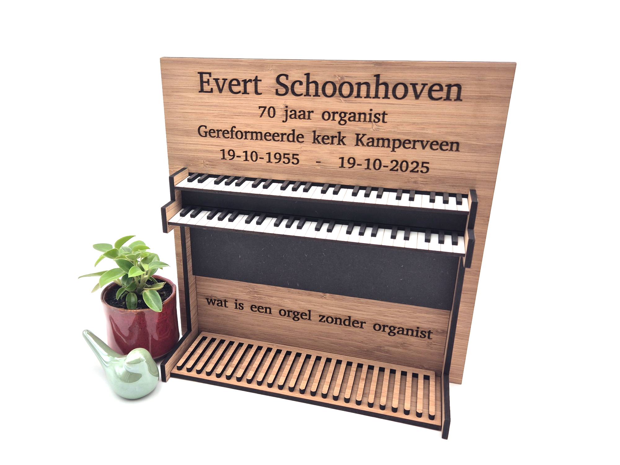 Ontwerp op maat, orgel, speciaal verzoek, volledig gepersonaliseerd.