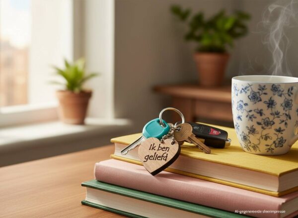 Sleutelhanger Ik ben geliefd - 3 stuks